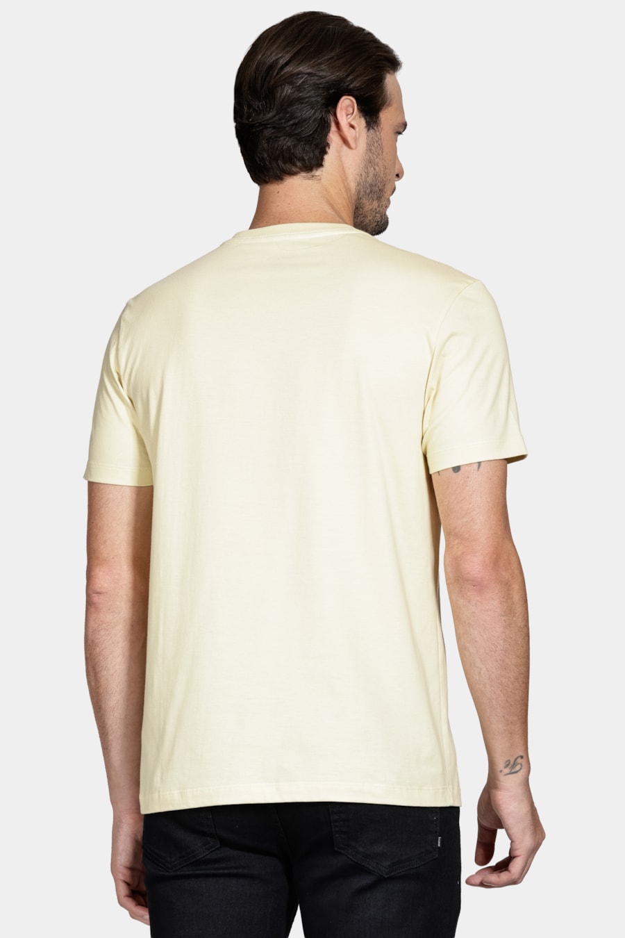Camiseta Manga Curta Lettering Aramis Citrico 116 — foto 4 de 5