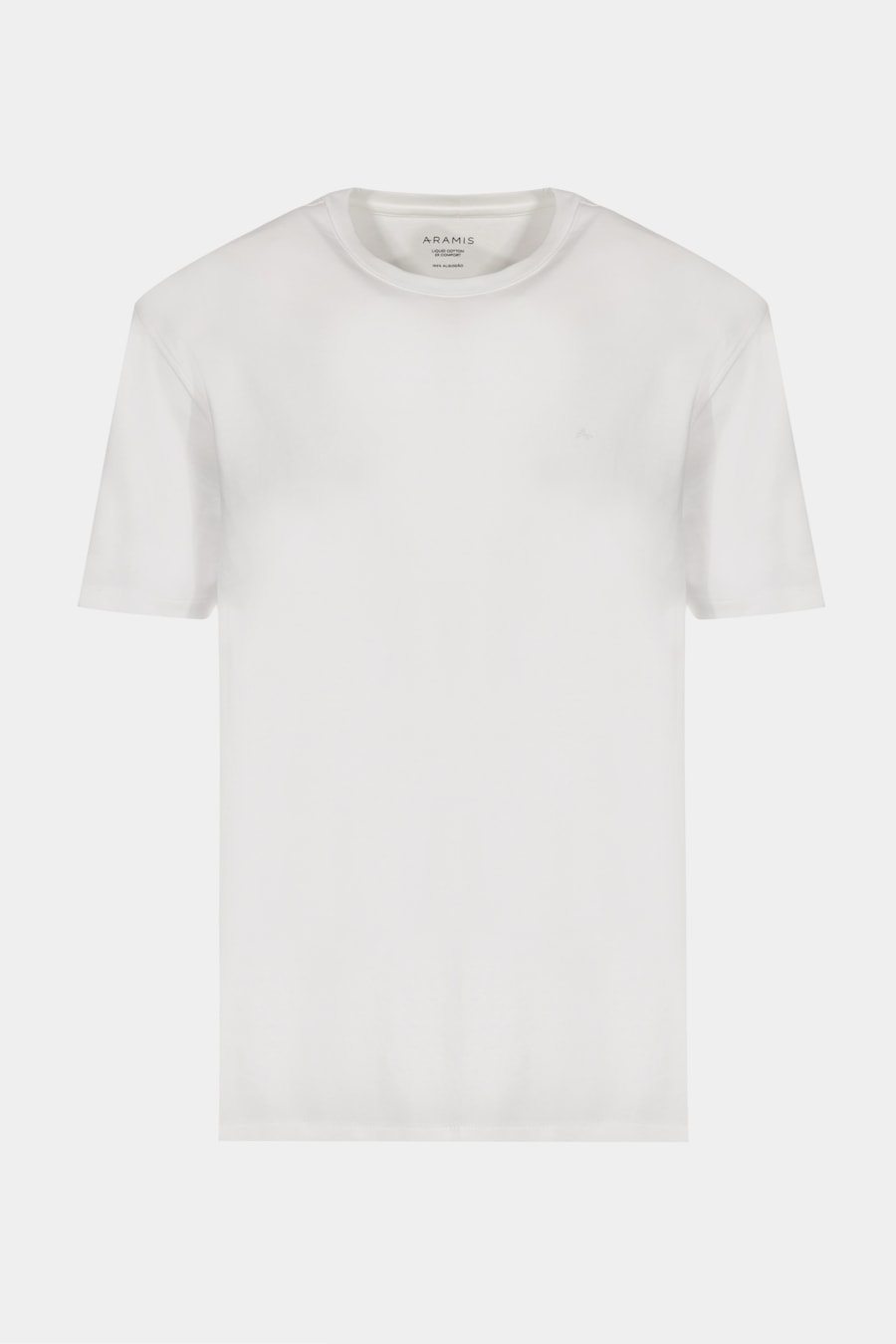 Camiseta Manga Curta Liquid Cotton Branco — foto 5 de 5