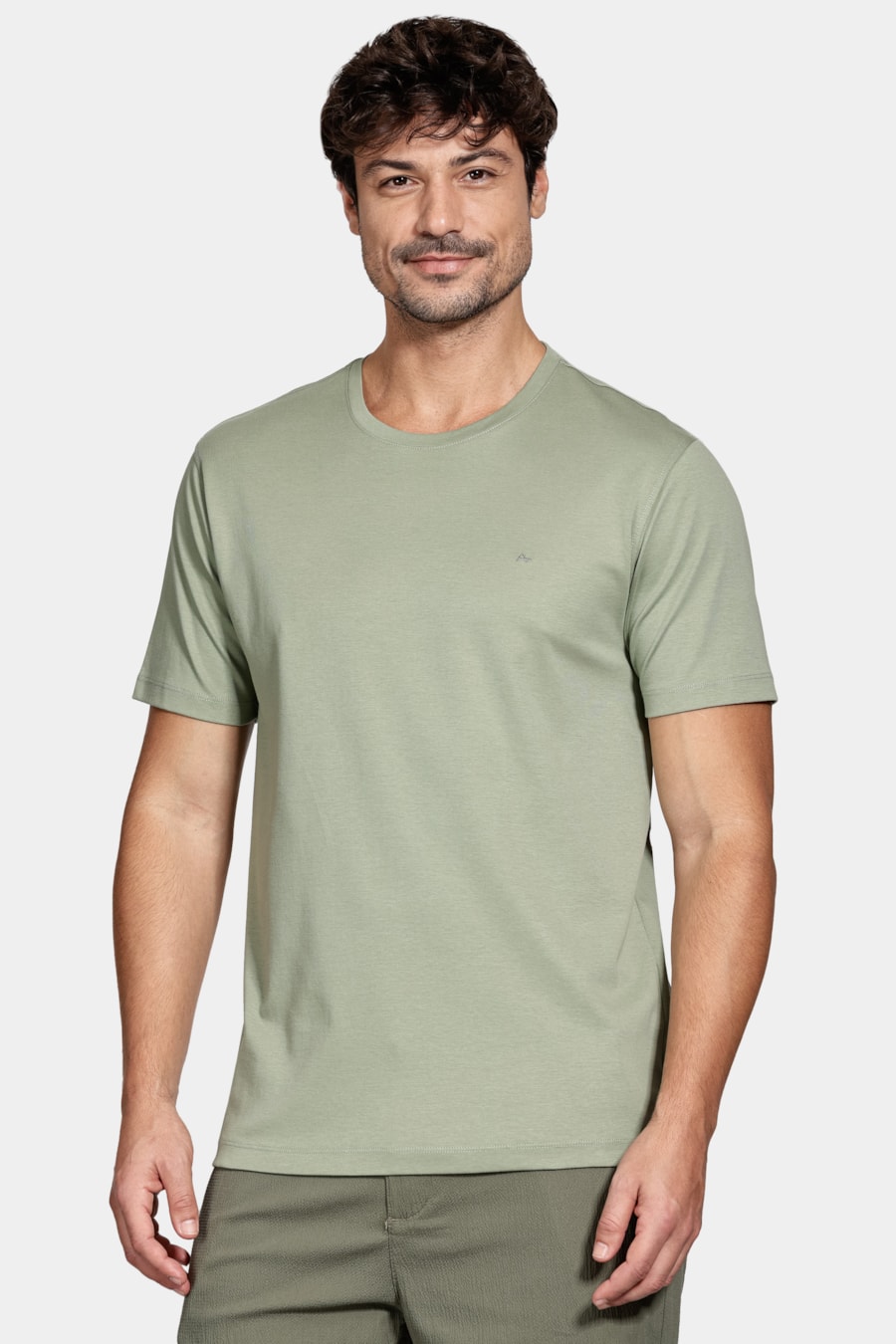 Camiseta Manga Curta Liquid Cotton Selva — foto 1 de 5