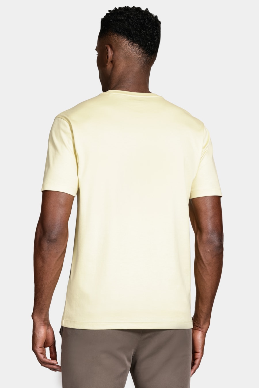 Camiseta Manga Curta Liquid Cotton Vanilla — foto 4 de 5