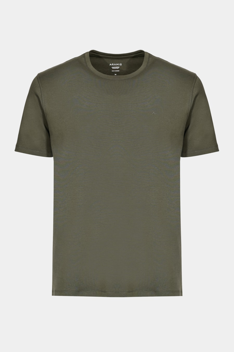 Camiseta Manga Curta Liquid Cotton Verde Pantano — foto 5 de 5