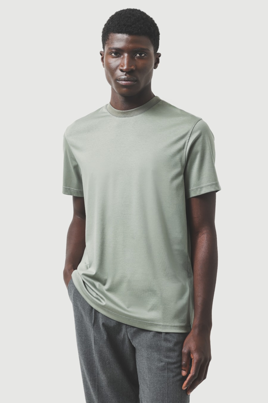 Camiseta Manga Curta Liquid Gola Anatômica Agave 118 — foto 1 de 5