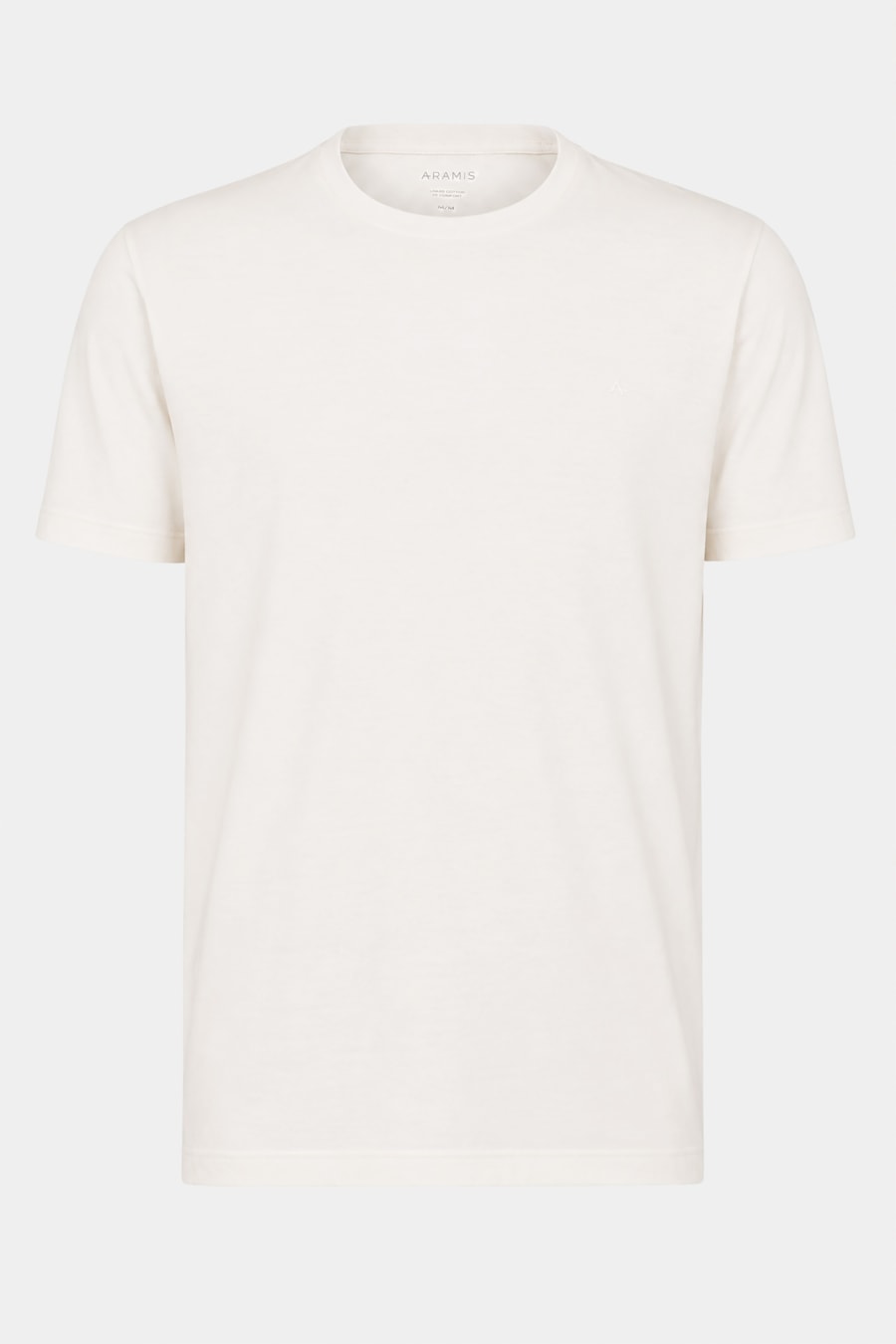Camiseta Manga Curta Liquid Gola Anatômica Off White — foto 5 de 5