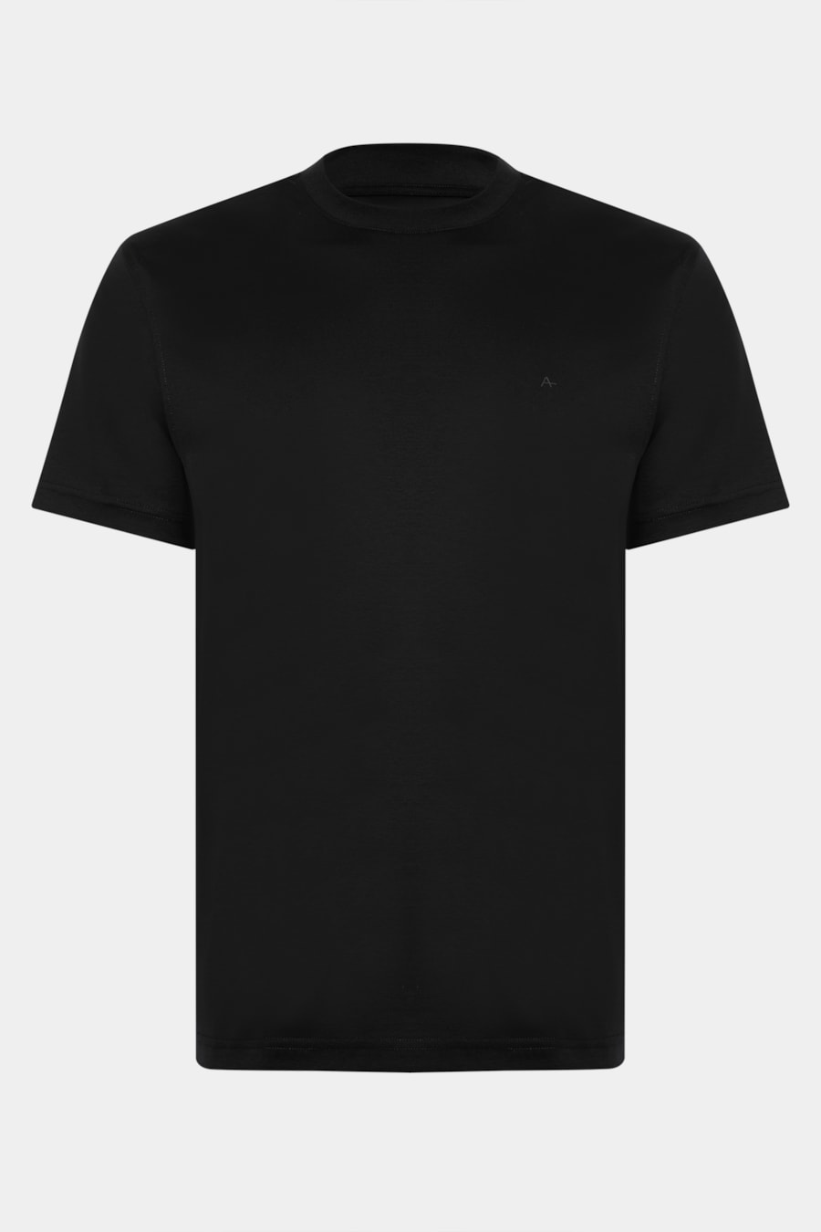 Camiseta Manga Curta Liquid Gola Anatômica Preto — foto 5 de 5