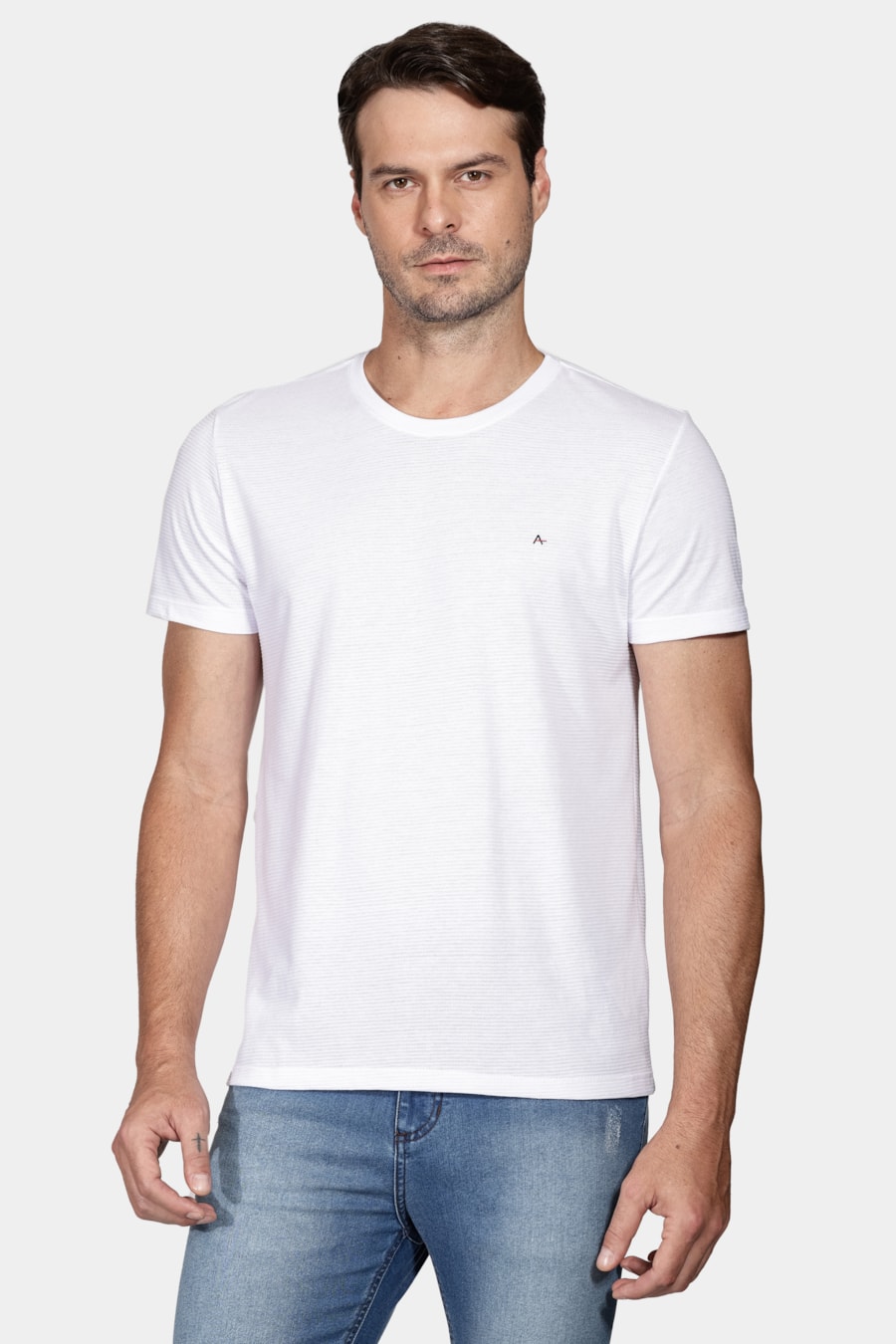 Camiseta Manga Curta Lisboa Branco — foto 1 de 4