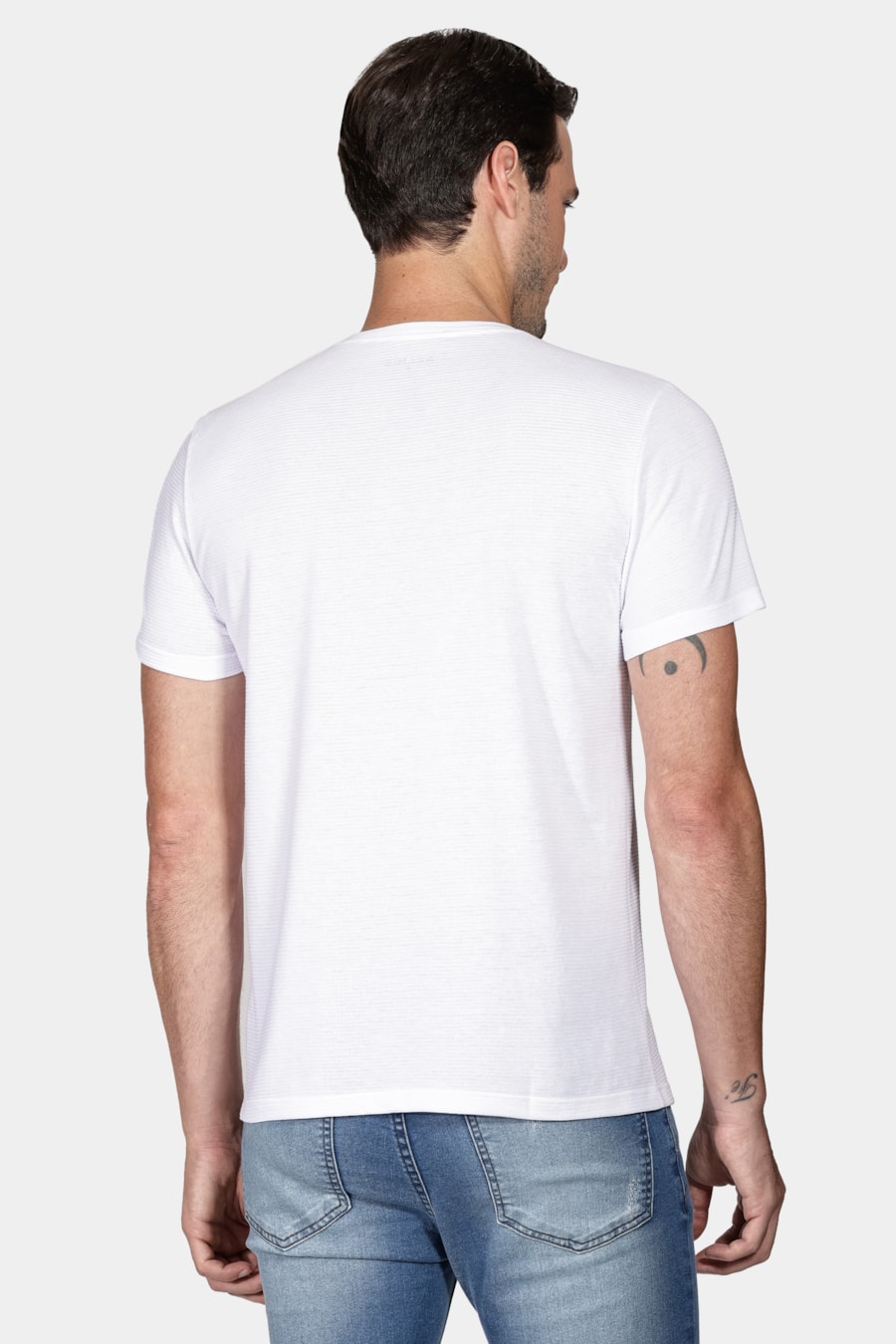 Camiseta Manga Curta Lisboa Branco — foto 4 de 4