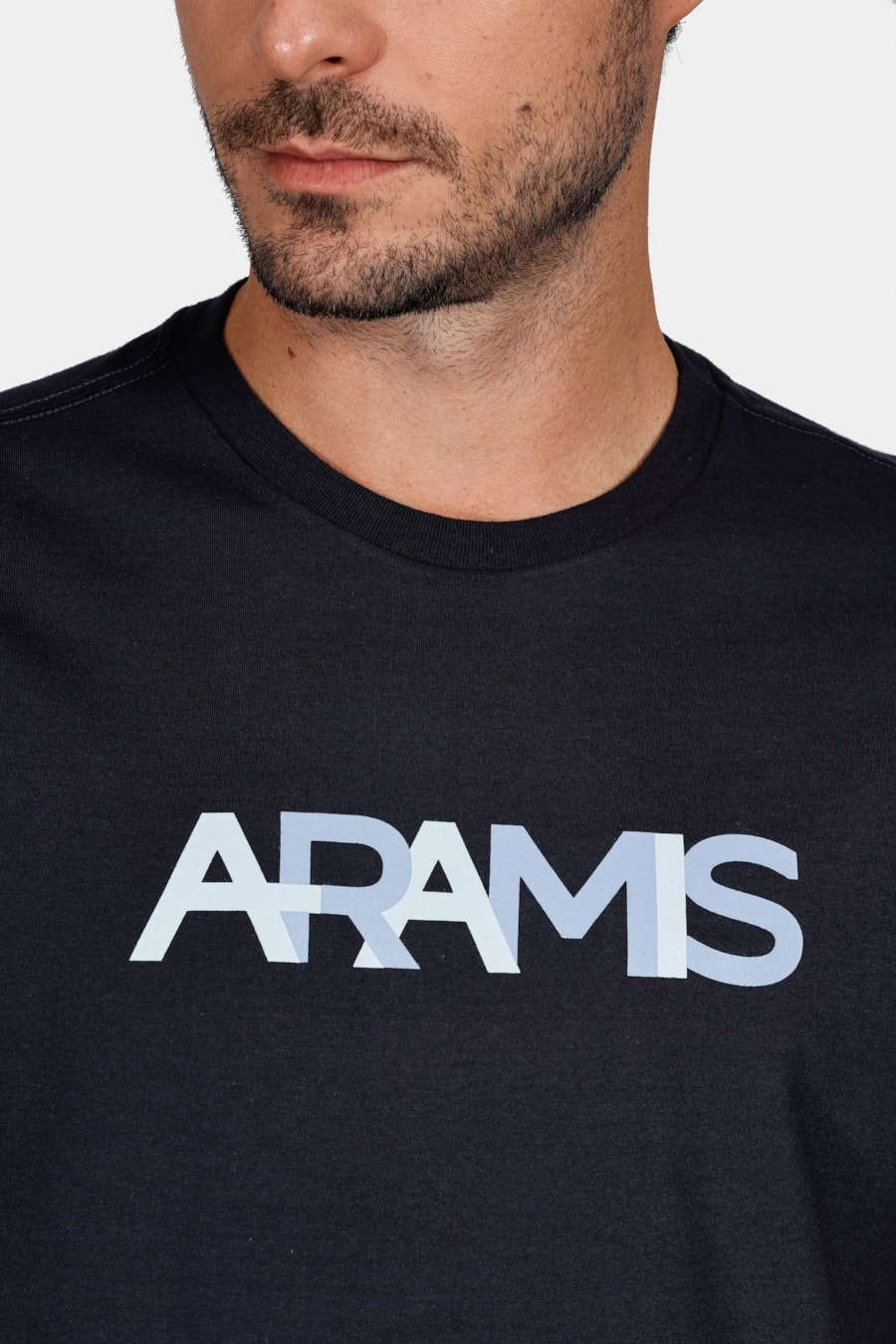 Camiseta Manga Curta Logo Aramis Marinho — foto 3 de 4