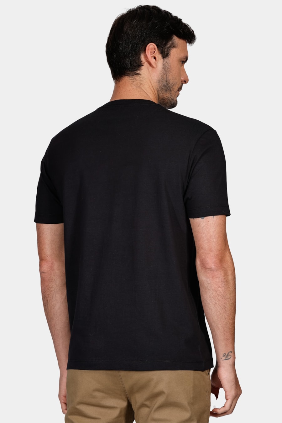 Camiseta Manga Curta Logo Aramis Preto — foto 4 de 4