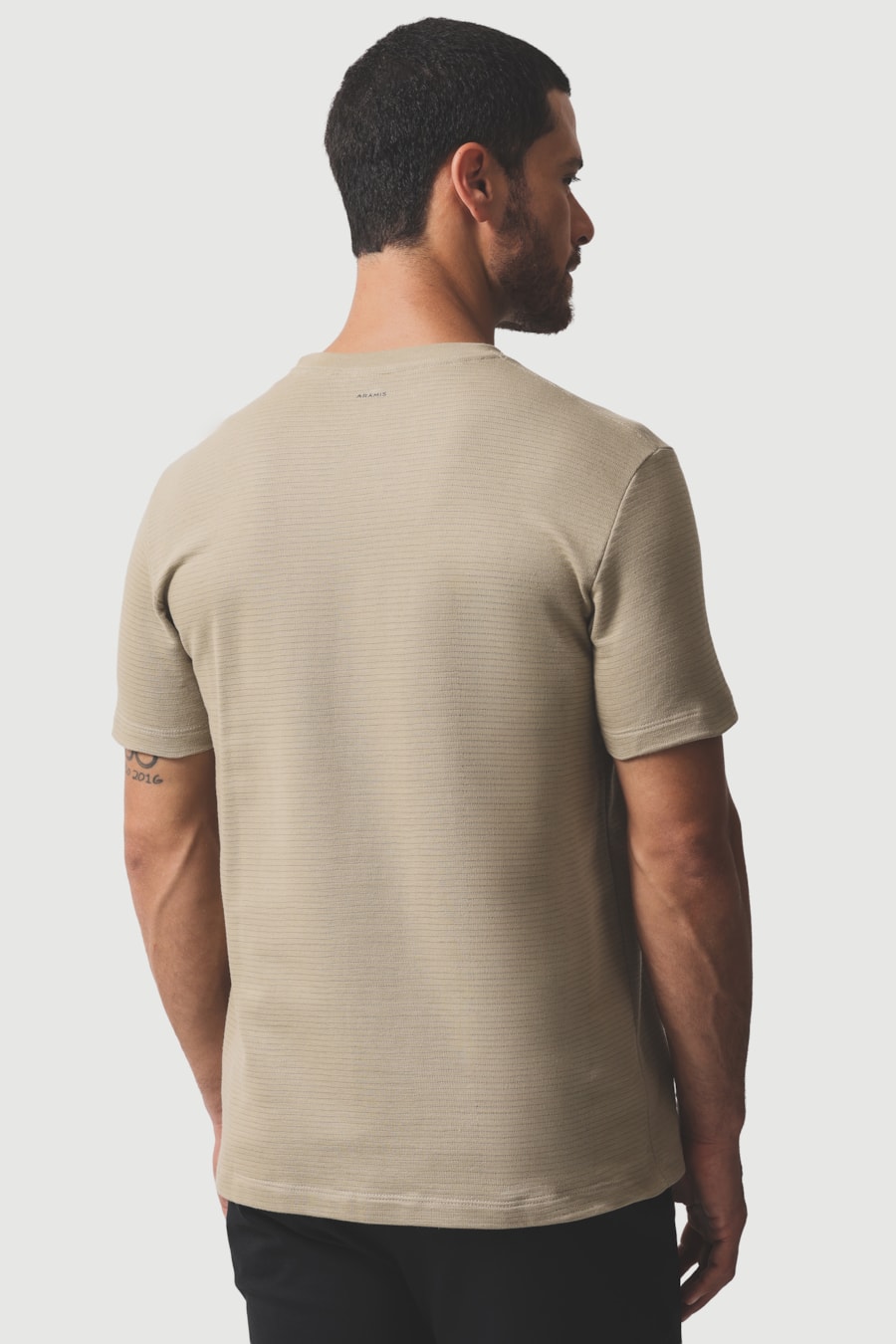 Camiseta Manga Curta Malha Gorgurão Deserto 118 — foto 4 de 5
