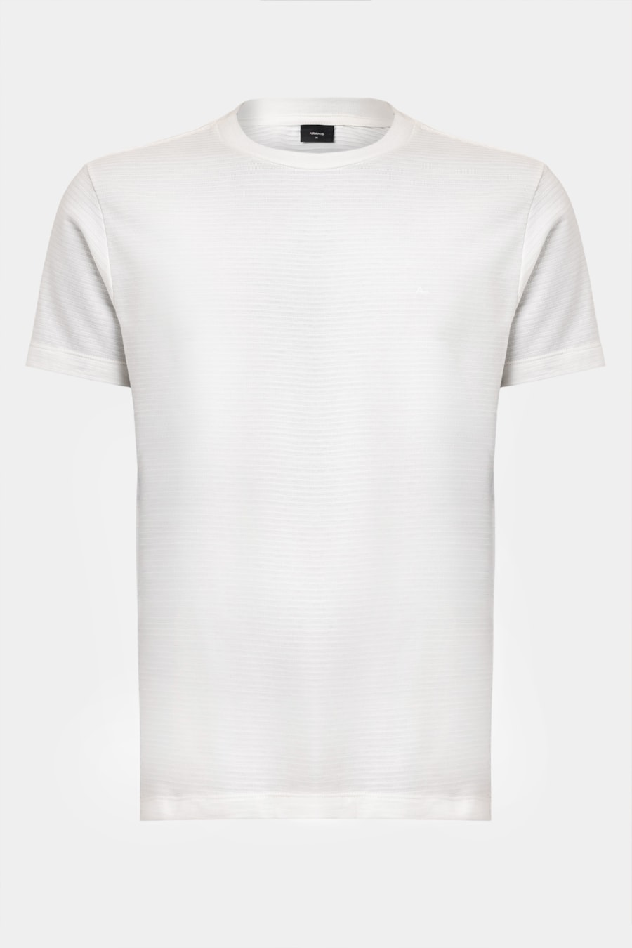 Camiseta Manga Curta Malha Gorgurão Off White — foto 5 de 5