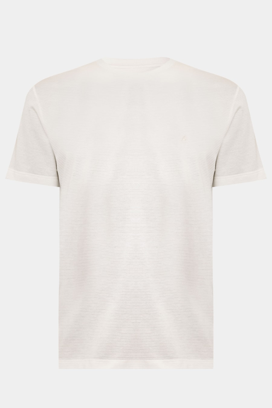 Camiseta Manga Curta Malha Lisboa Off White — foto 5 de 5