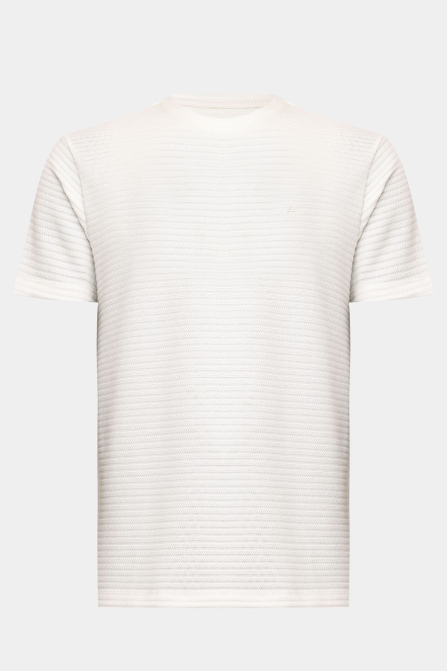 Camiseta Manga Curta Malha Munique Off White — foto 5 de 6
