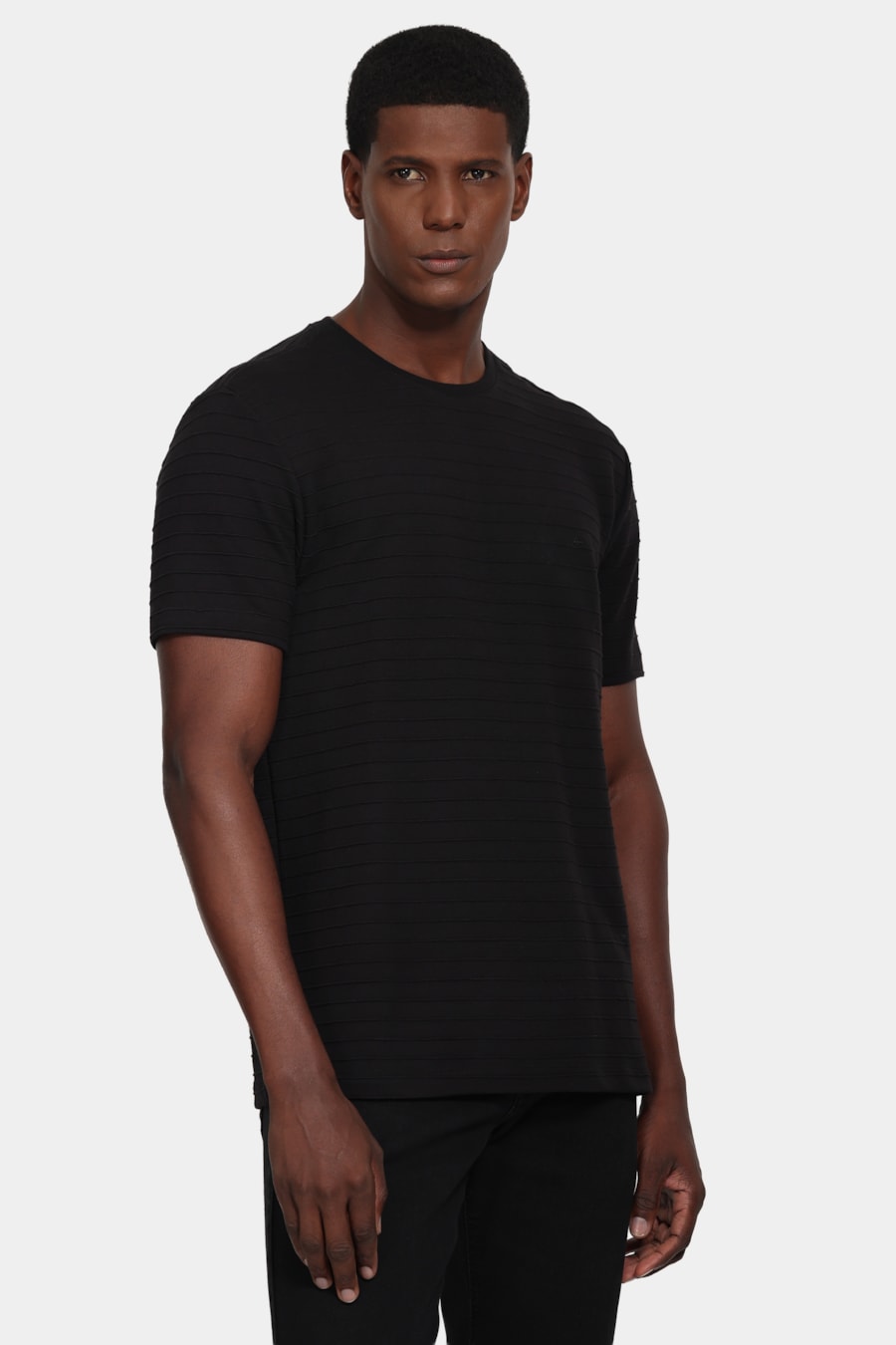 Camiseta Manga Curta Malha Ranger Preto — foto 1 de 6
