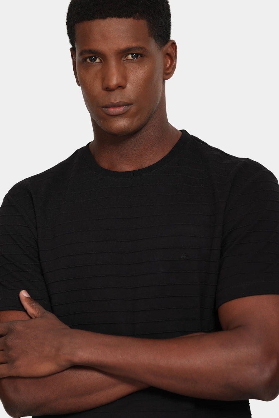 Camiseta Manga Curta Malha Ranger Preto — foto 3 de 6