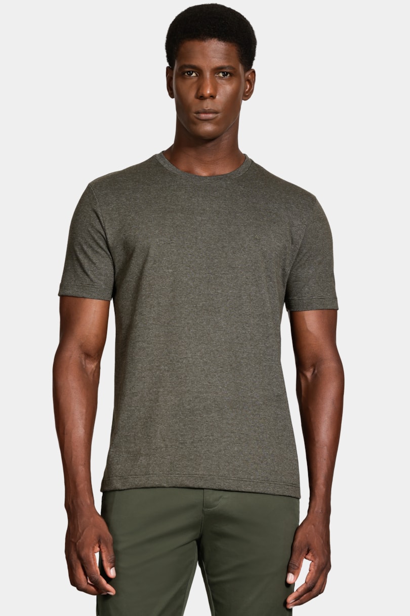Camiseta Manga Curta Malha Saylor Army Green