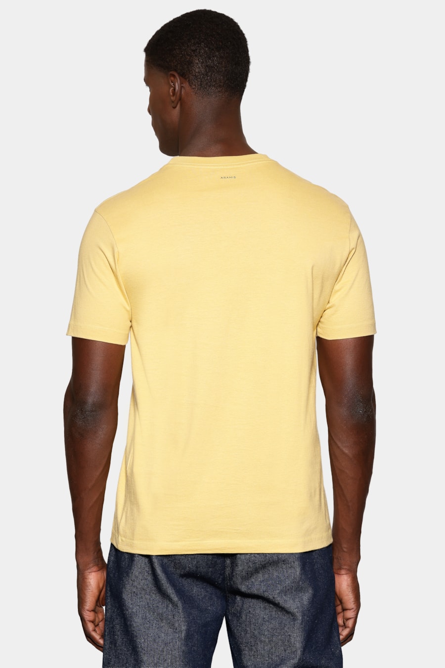 Camiseta Manga Curta Malha Soft Estampada Mostarda 117 — foto 4 de 5