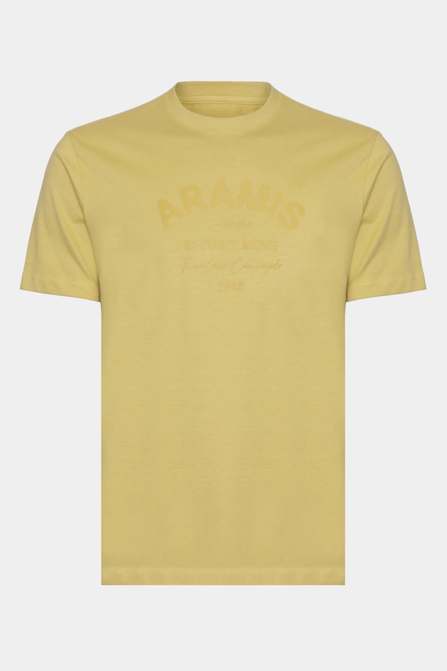 Camiseta Manga Curta Malha Soft Estampada Mostarda 117 — foto 5 de 5
