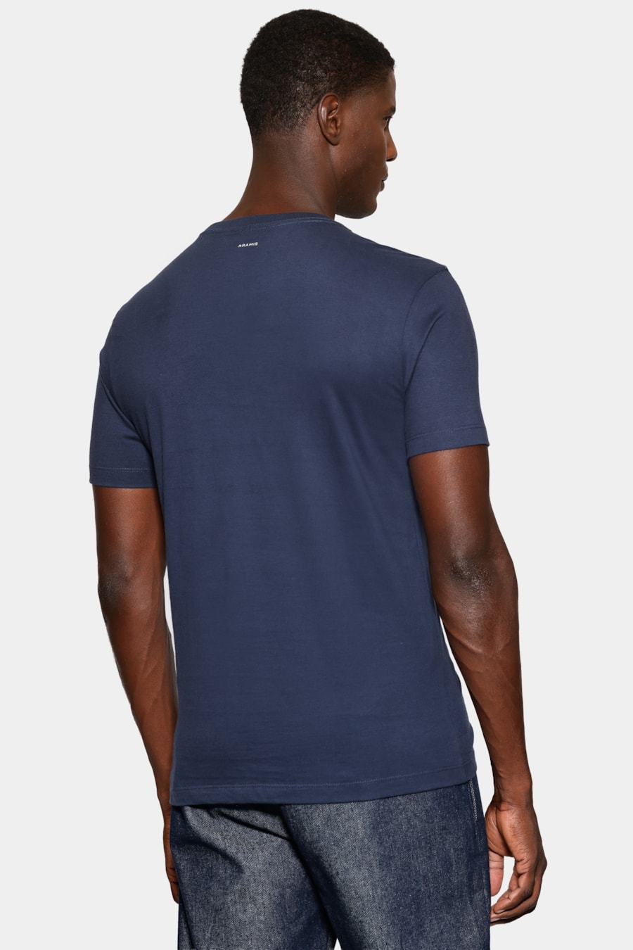 Camiseta Manga Curta Malha Soft Estampada Navy — foto 4 de 5