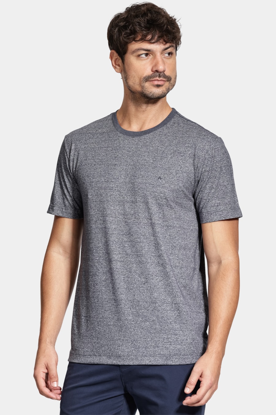Camiseta Manga Curta Malha Stanley Marinho — foto 1 de 5