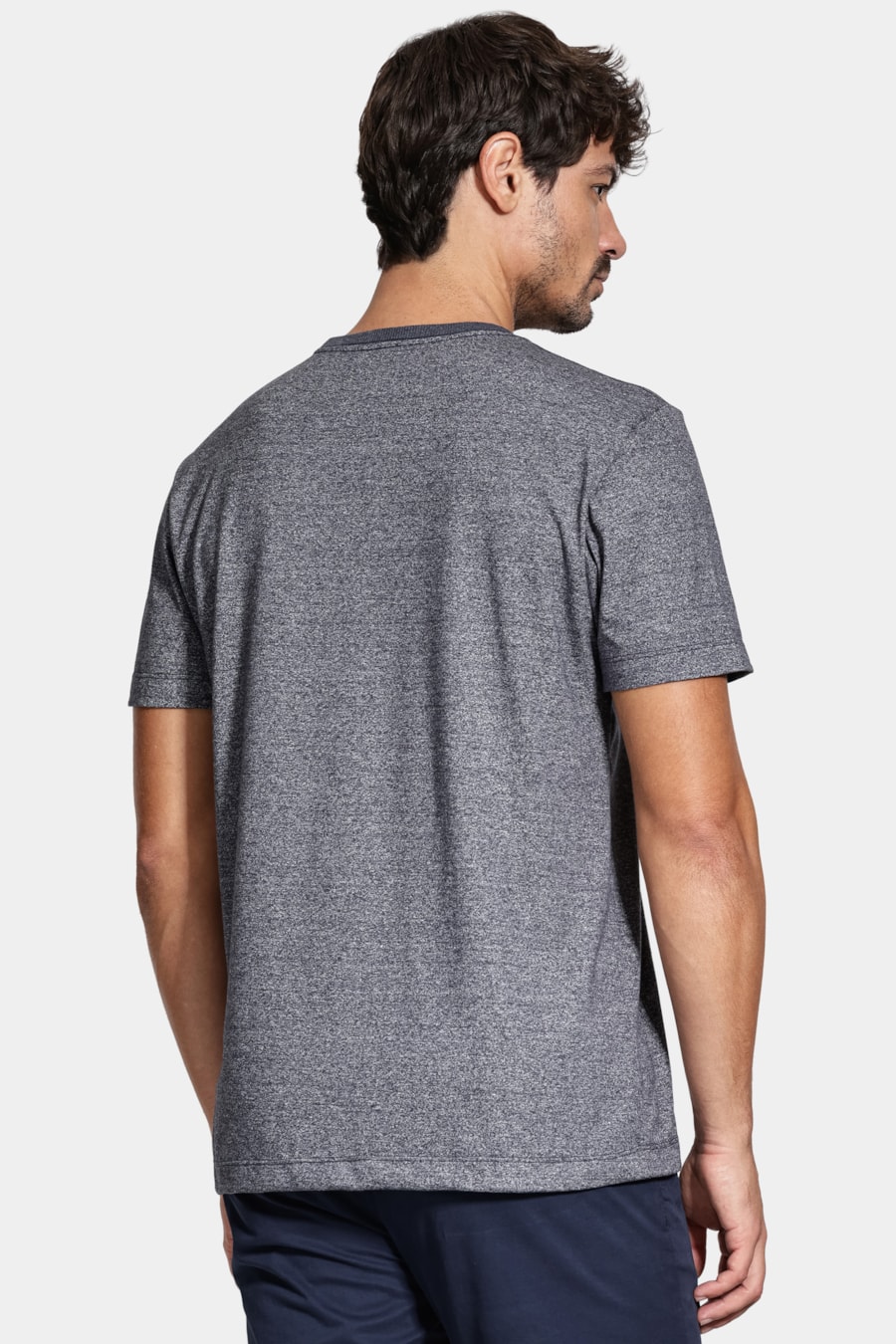 Camiseta Manga Curta Malha Stanley Marinho — foto 4 de 5