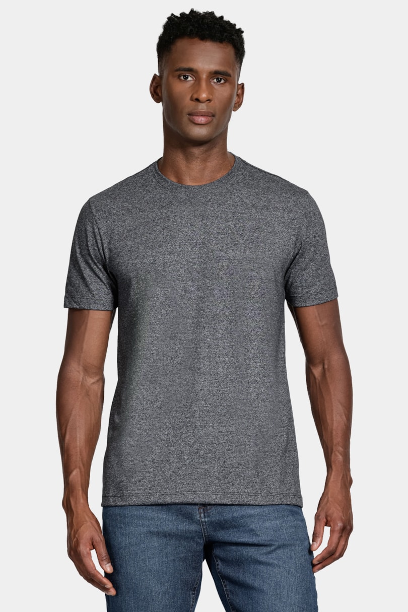 Camiseta Manga Curta Malha Stanley Preto