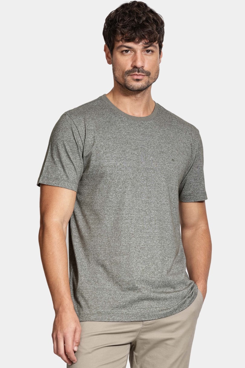 Camiseta Manga Curta Malha Stanley Verde Militar