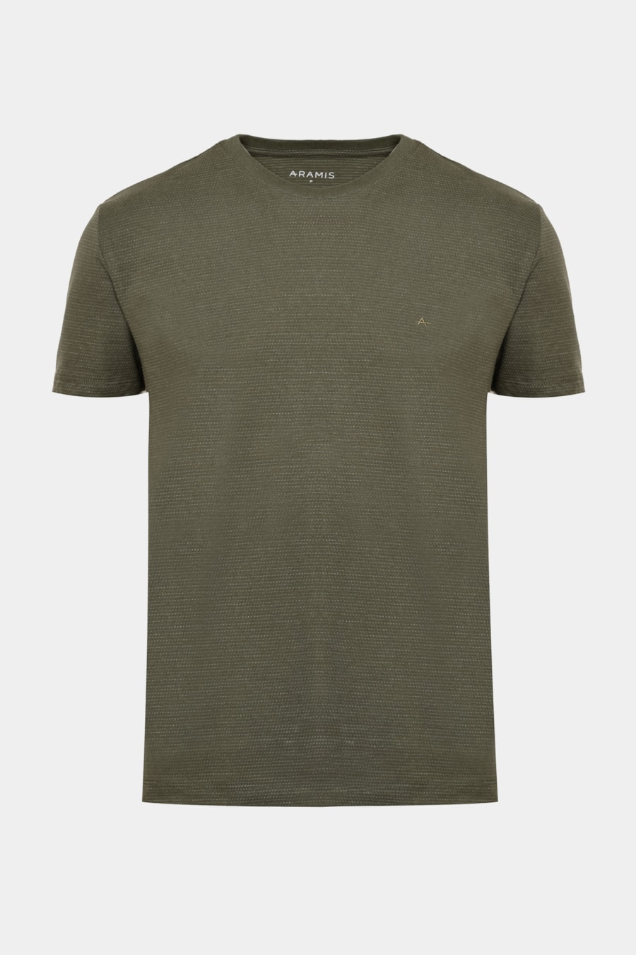 Camiseta Manga Curta Maquinetada Verde Militar — foto 5 de 5