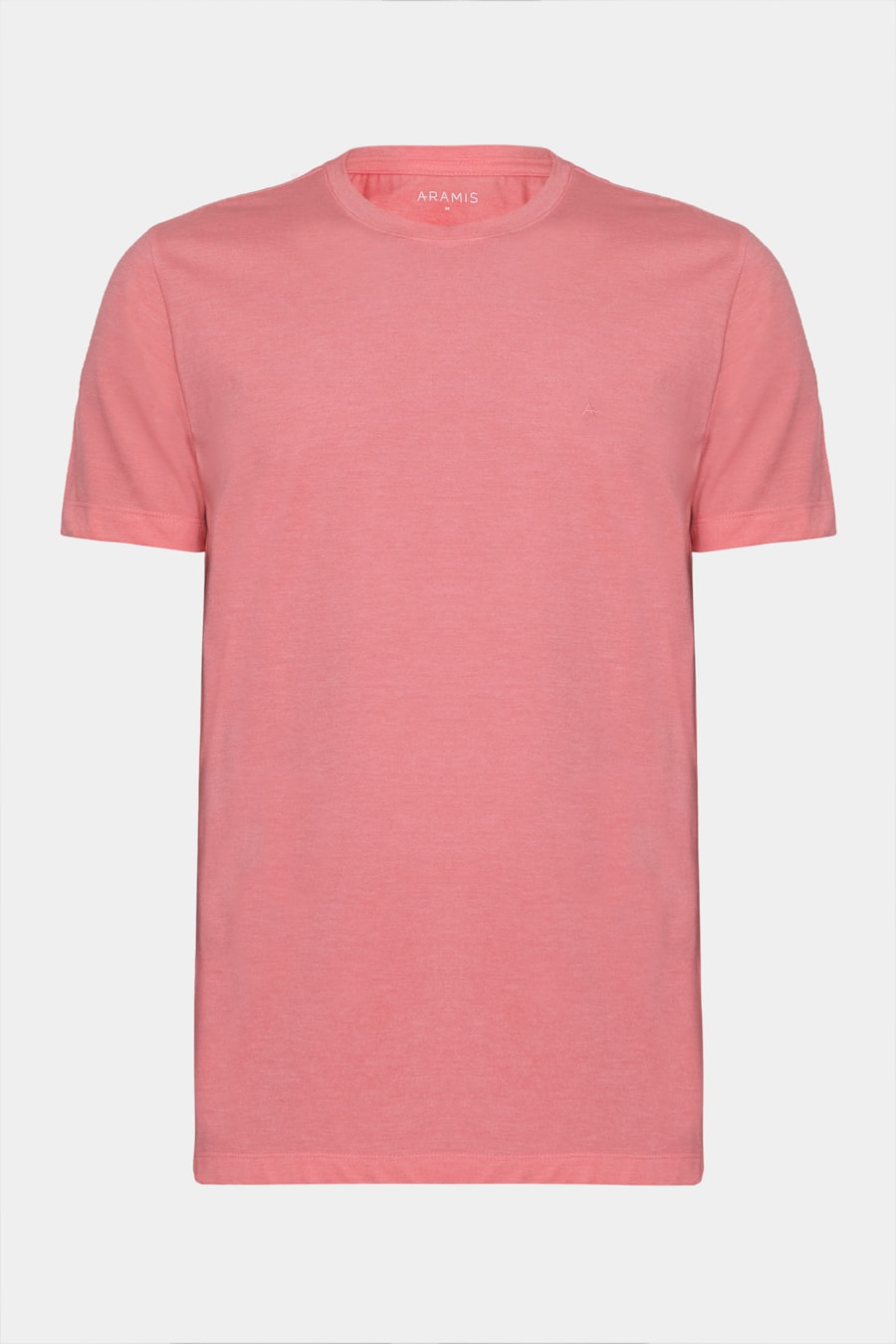 Camiseta Manga Curta Mescla Cores Coral — foto 5 de 5