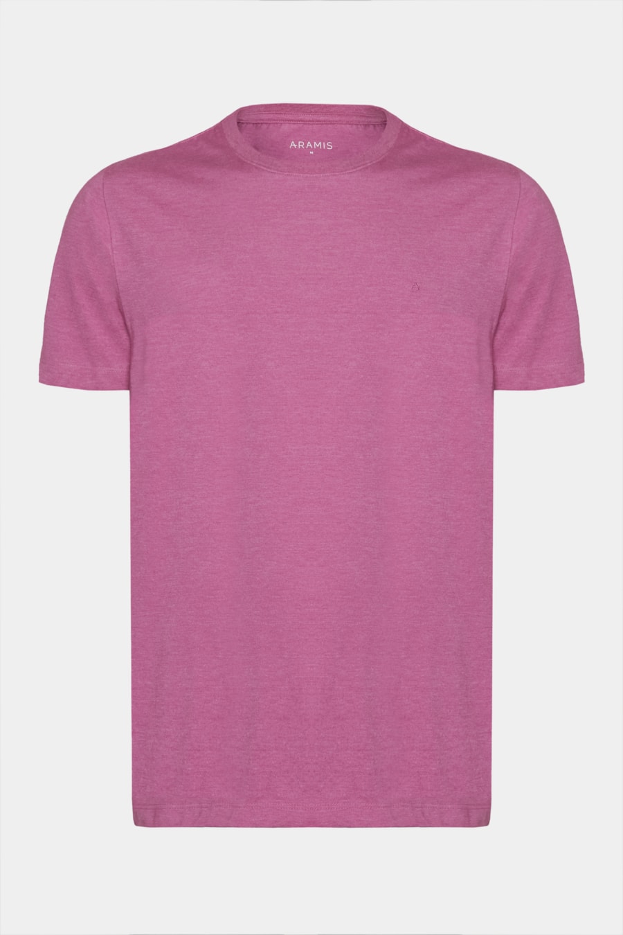 Camiseta Manga Curta Mescla Cores Rosa Orquidea 113
