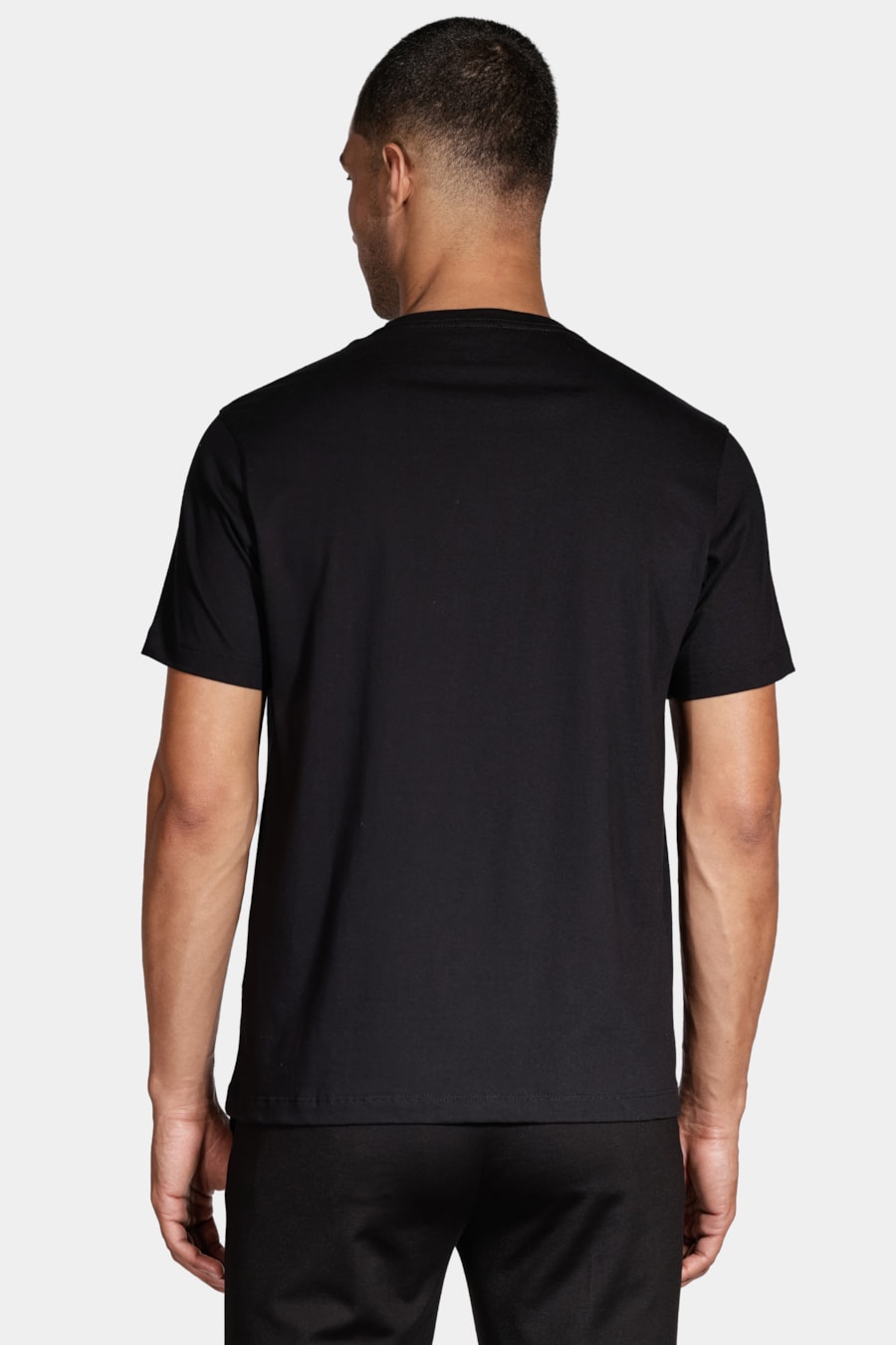 Camiseta Manga Curta Minimal Preto — foto 4 de 4