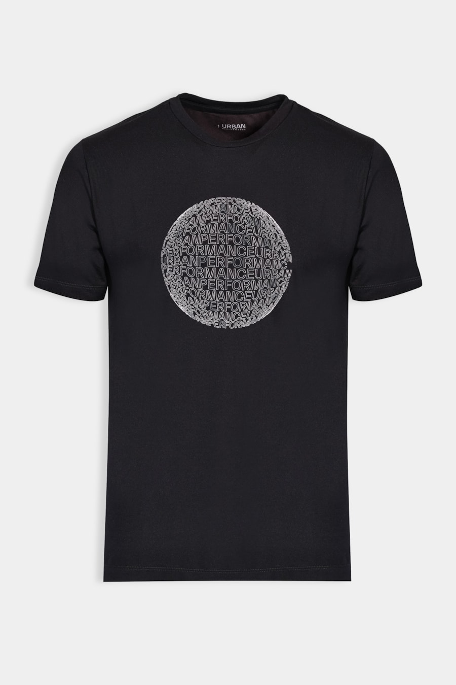 Camiseta Manga Curta Modal Print Global Preto — foto 5 de 5