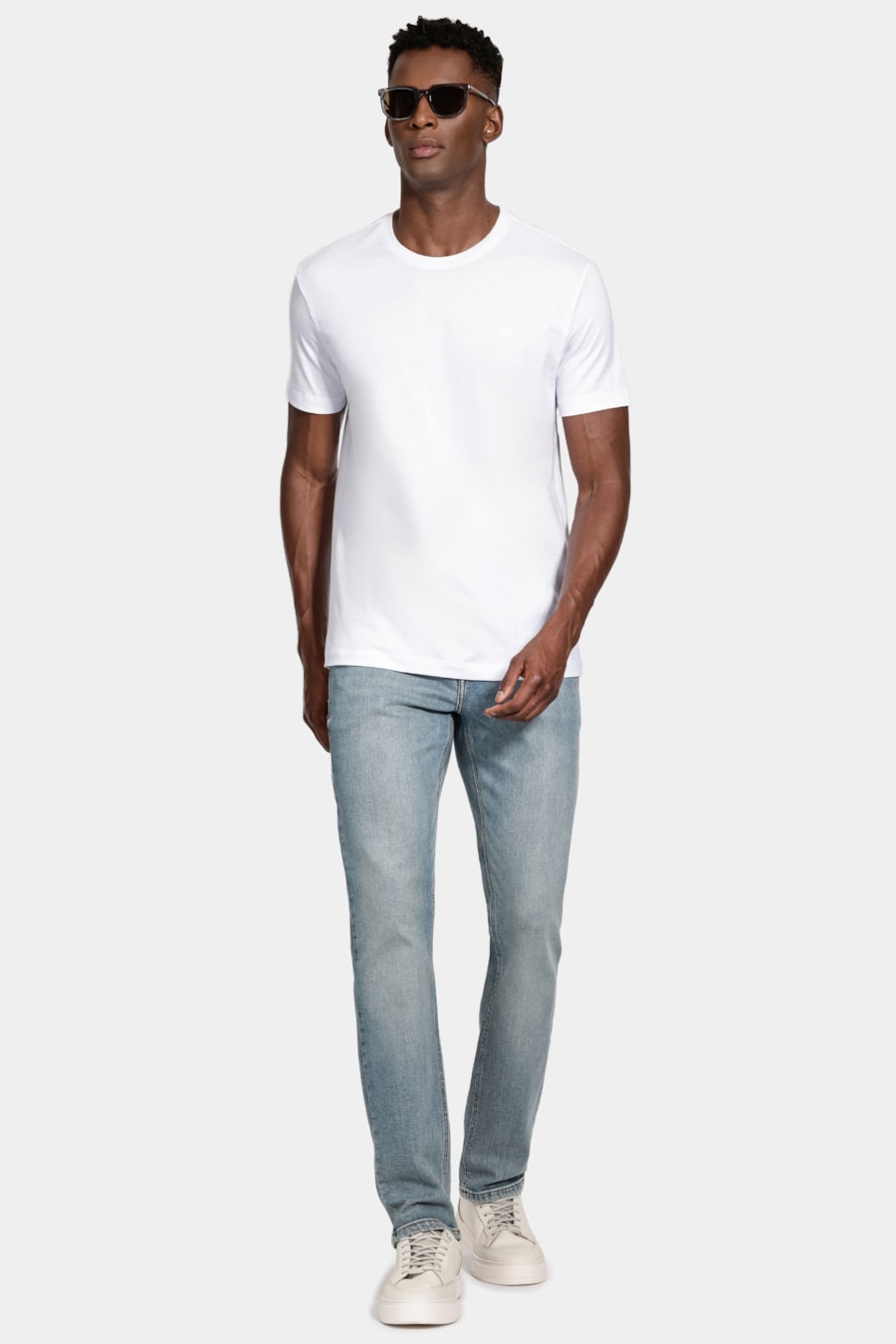 Camiseta Manga Curta New Basic Branco — foto 2 de 6