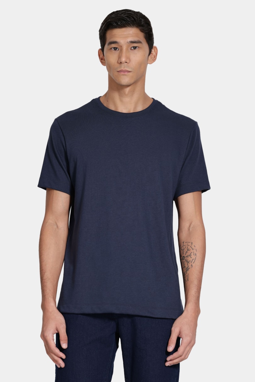 Camiseta Manga Curta New Basic Navy