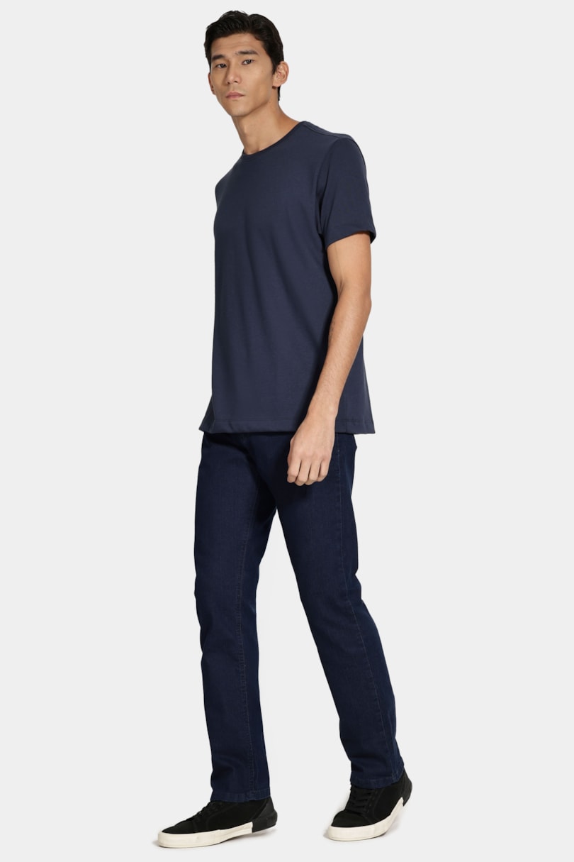 Camiseta Manga Curta New Basic Navy