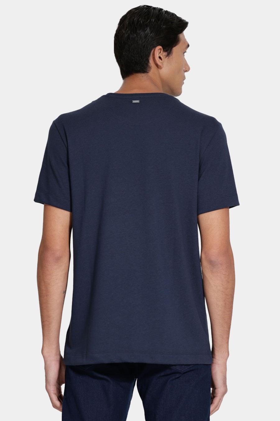 Camiseta Manga Curta New Basic Navy — foto 4 de 5