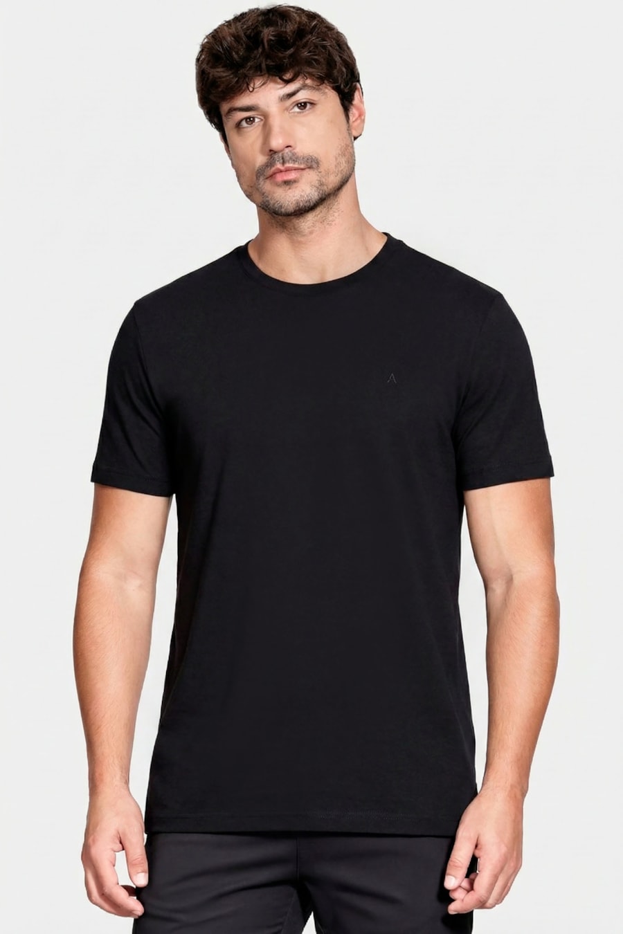 Camiseta Manga Curta New Basic Preto — foto 1 de 5