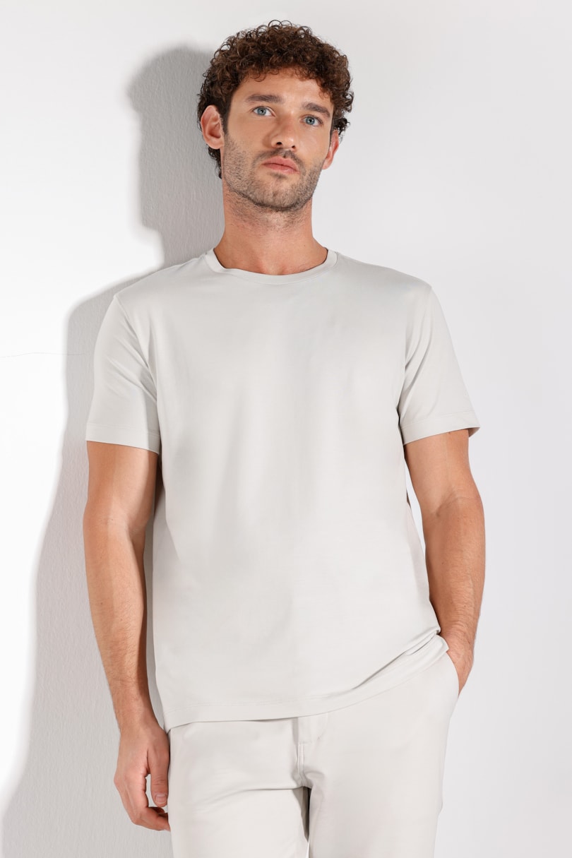 Camiseta Manga Curta Pima Performing Off White