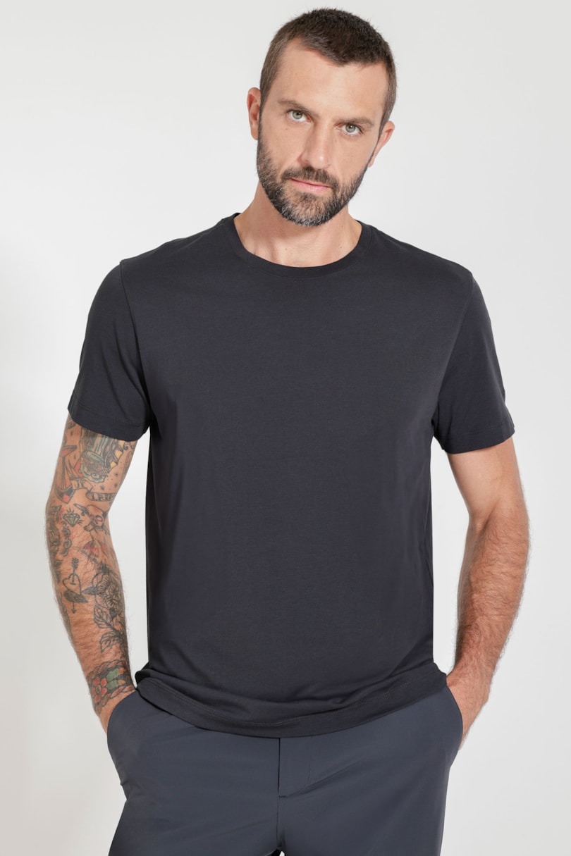 Camiseta Manga Curta Pima Performing Preto