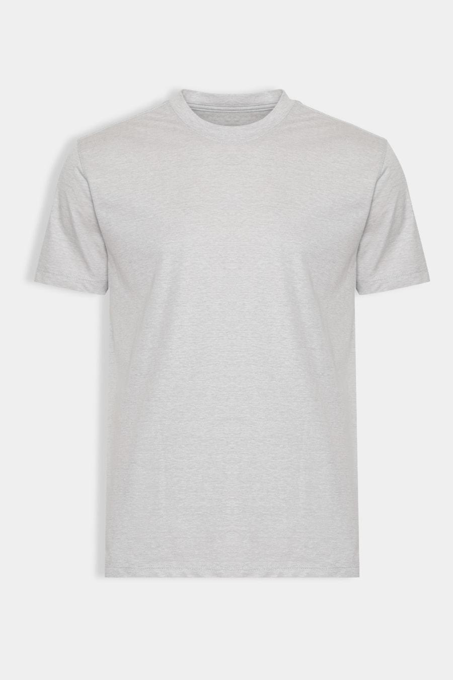 Camiseta Manga Curta Piquet Antiodor Cinza Claro — foto 5 de 5