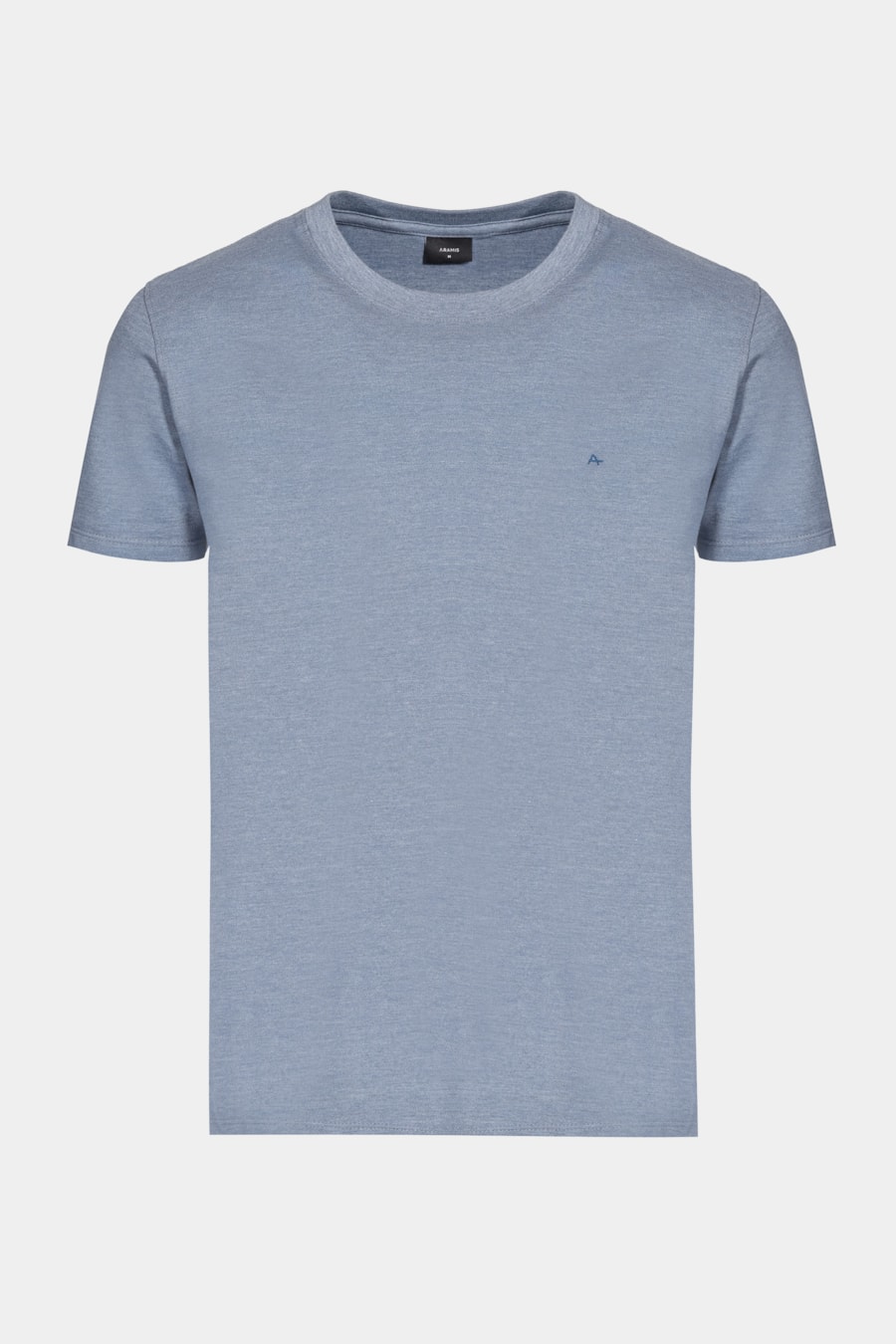Camiseta Manga Curta Piquet Azul Alumínio — foto 5 de 5