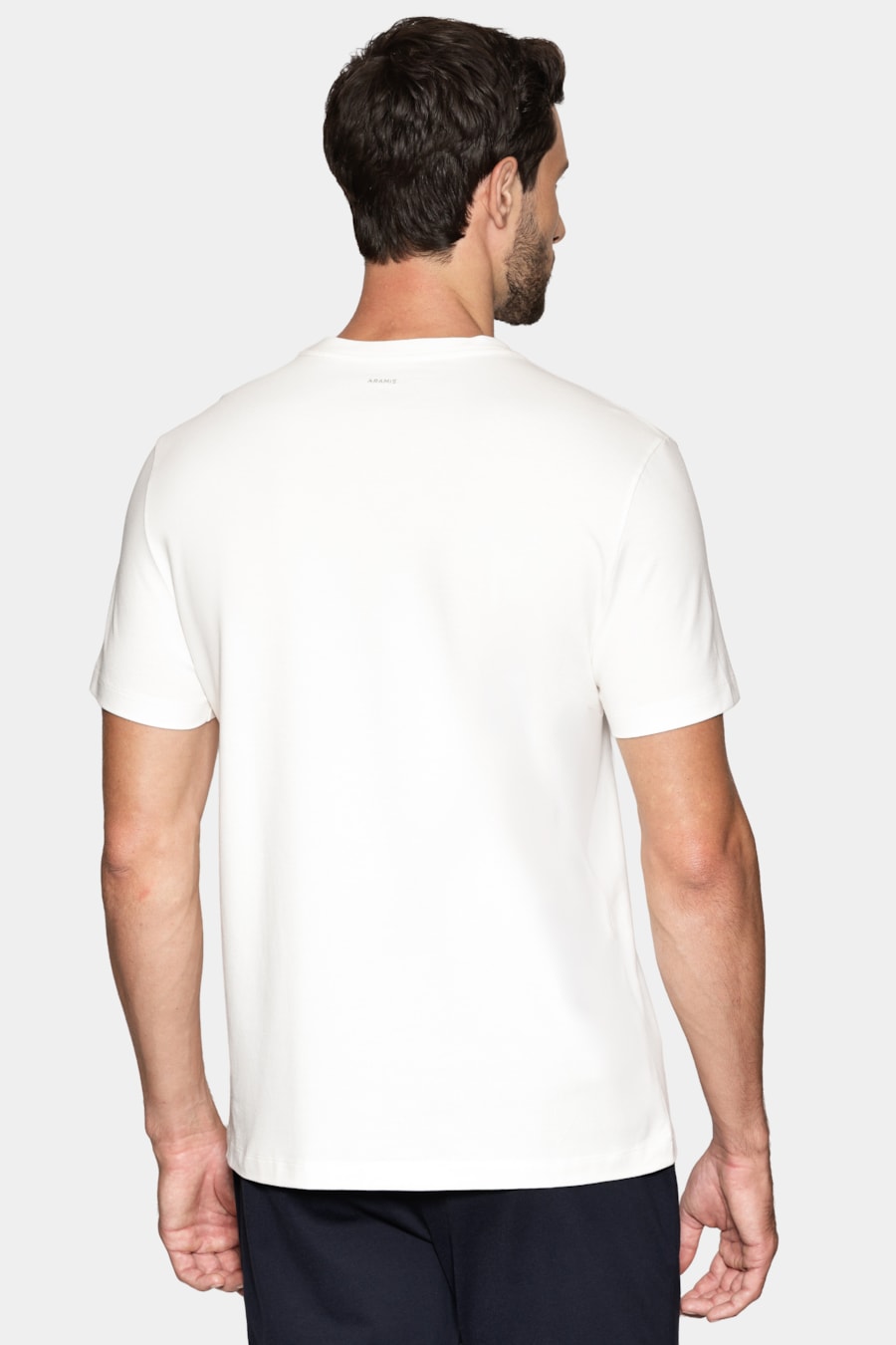 Camiseta Manga Curta Piquet Comfort Off White — foto 5 de 6