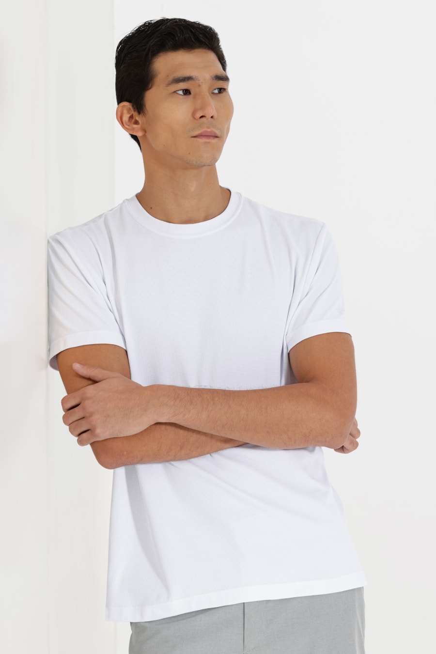 Camiseta Manga Curta Piquet Everyday Branco — foto 1 de 5