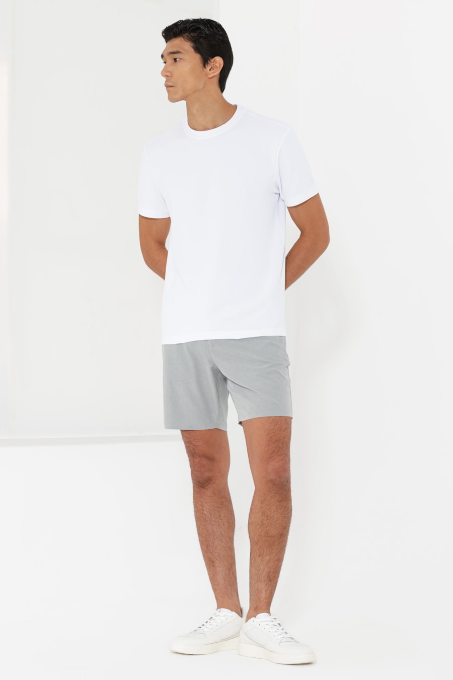 Camiseta Manga Curta Piquet Everyday Branco — foto 2 de 5