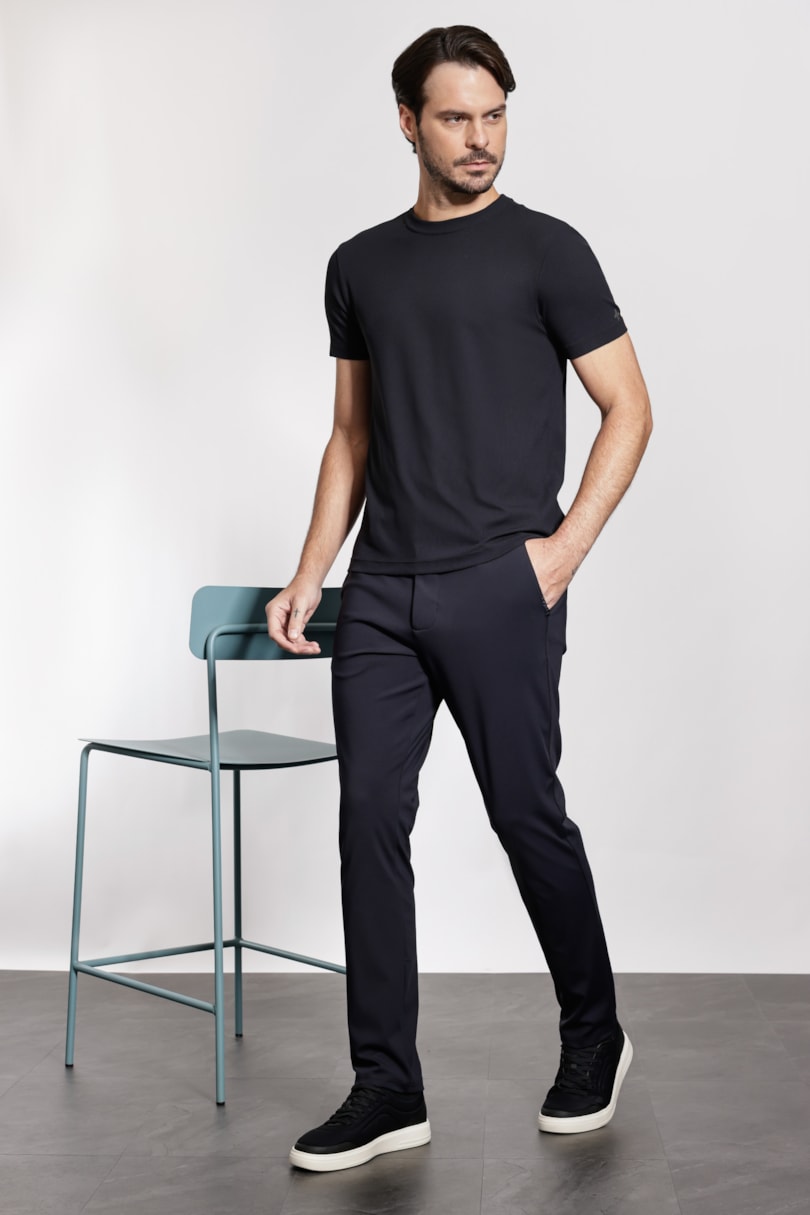 Camiseta Manga Curta Piquet Everyday Preto