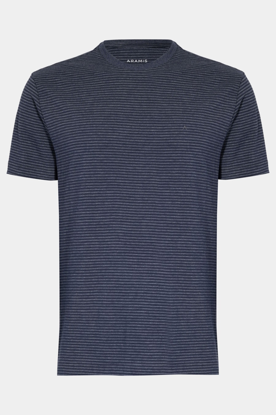 Camiseta Manga Curta Piquet Jacquard Marinho — foto 5 de 5