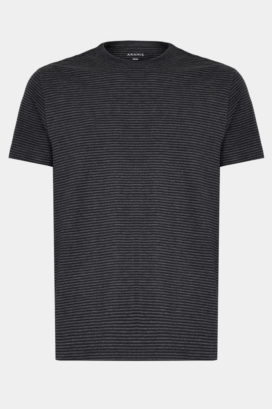 Camiseta Manga Curta Piquet Jacquard Preto — foto 5 de 5