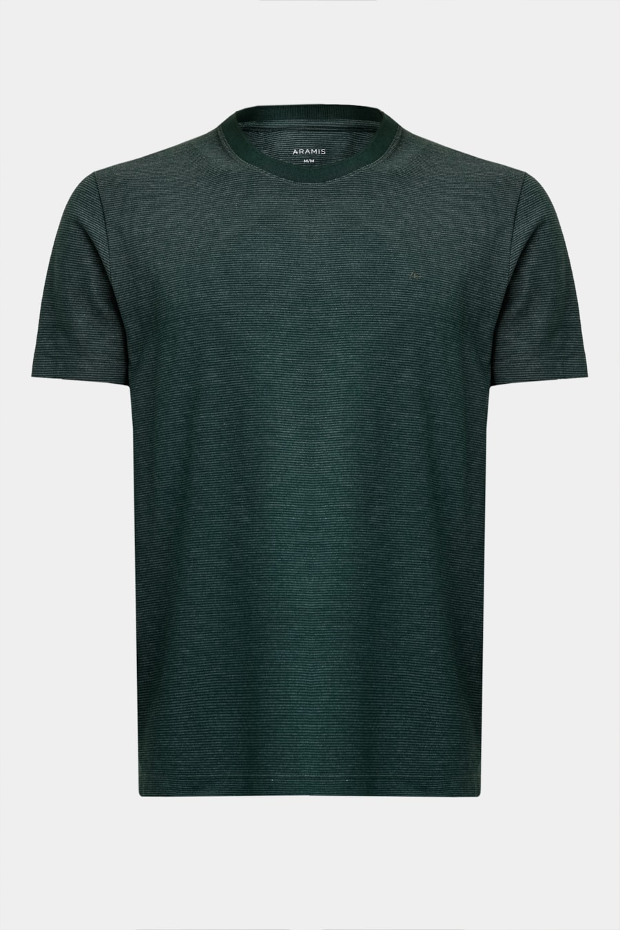 Camiseta Manga Curta Piquet Listrado Floresta 118 — foto 5 de 5