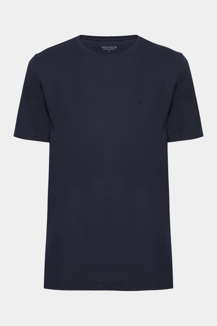 Camiseta Manga Curta Piquet Peruano Marinho — foto 5 de 5