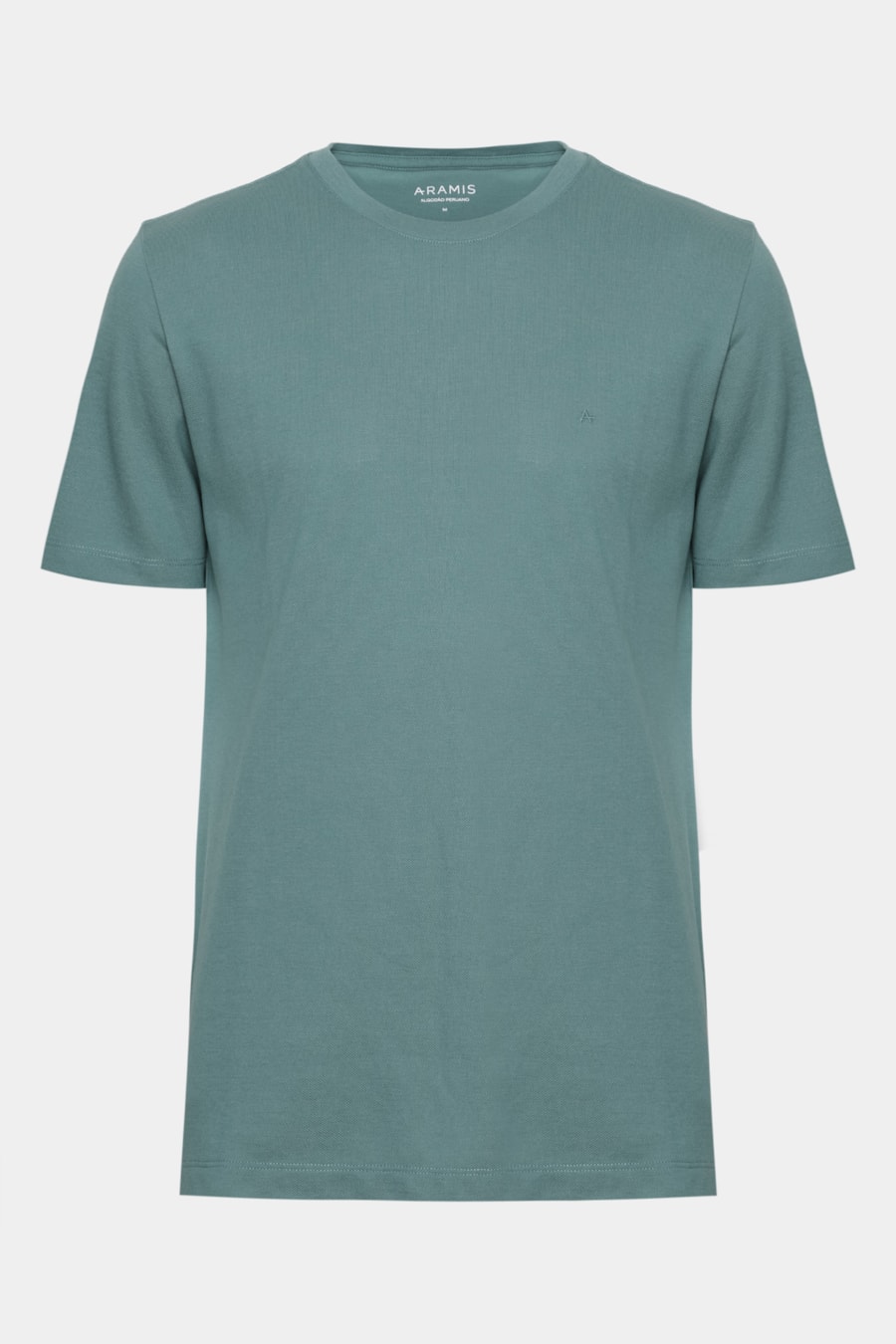 Camiseta Manga Curta Piquet Peruano Verde Bandeira — foto 5 de 5