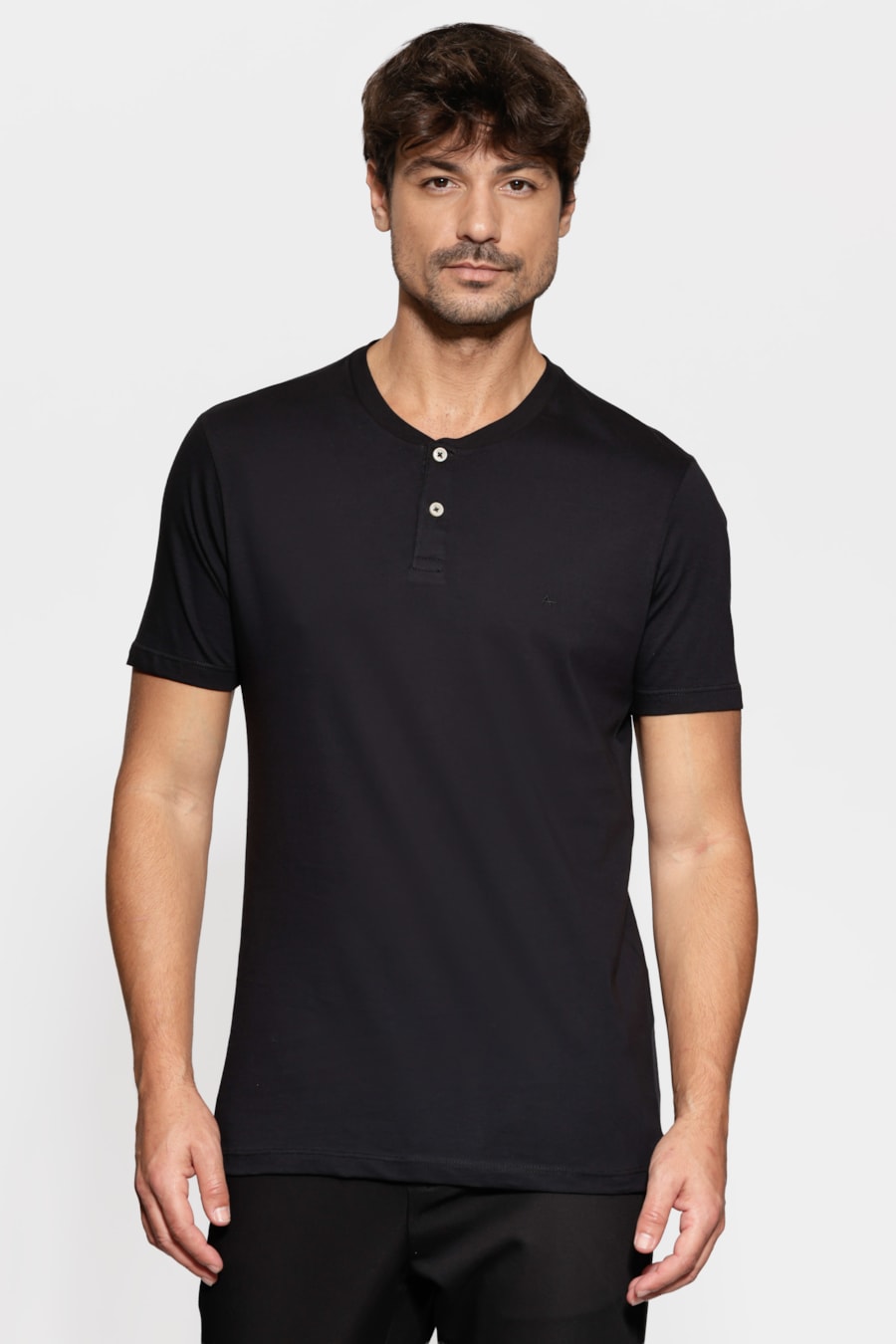Camiseta Manga Curta Portuguesa Air Touch Preto — foto 1 de 5